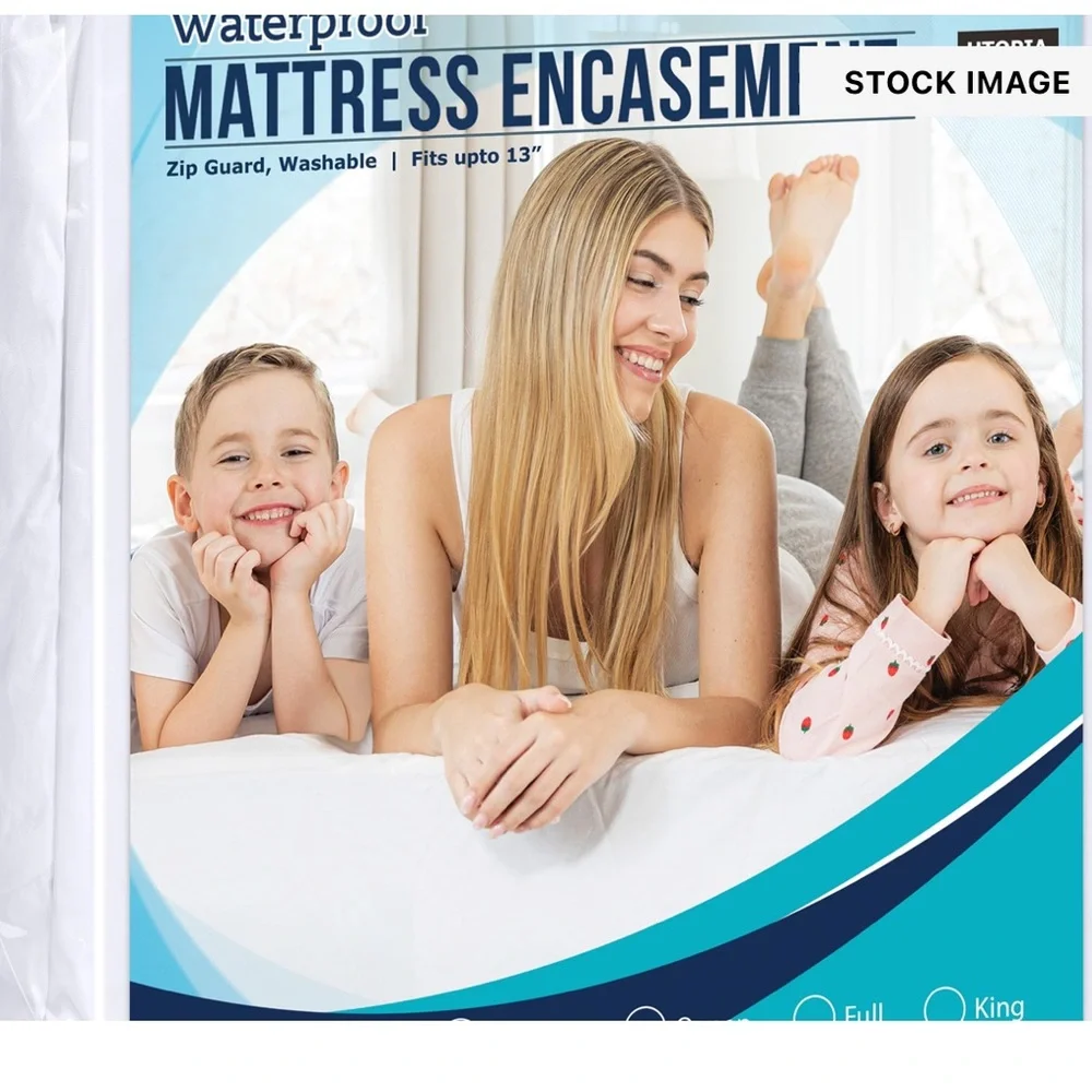 White Mattress Encasement Twin